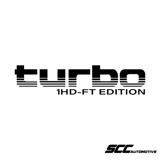 1HD-FT Turbo Decal.