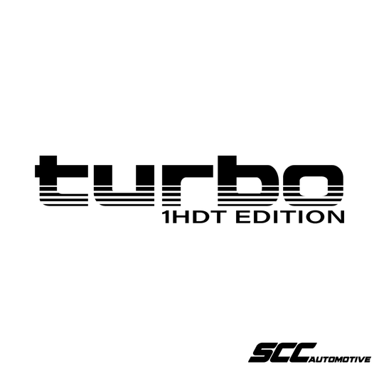 1HDT Turbo Decal.