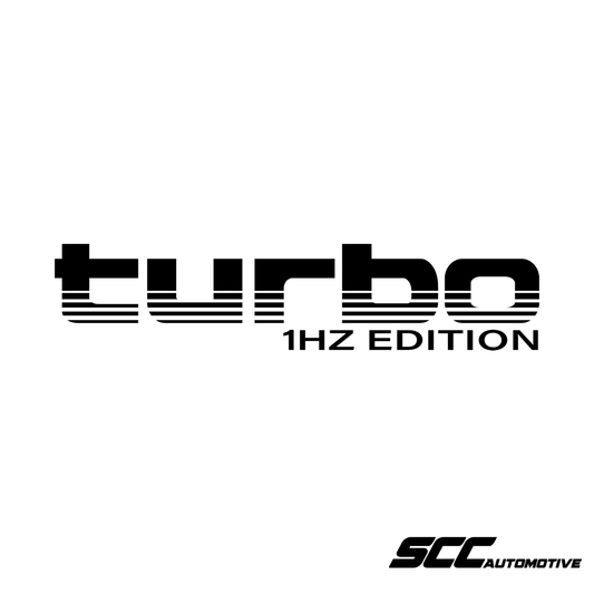 1HZ Turbo Decal.