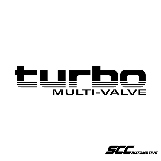 Multi-Valve Turbo Decal.